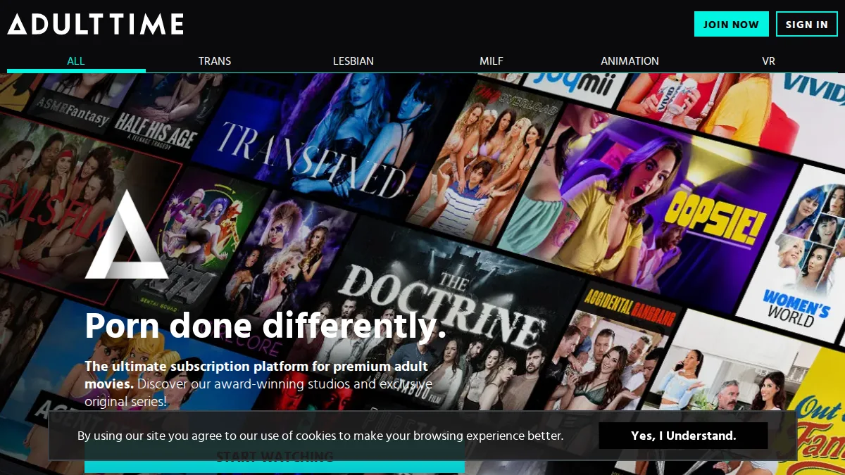 AdultTime · Previzualizare