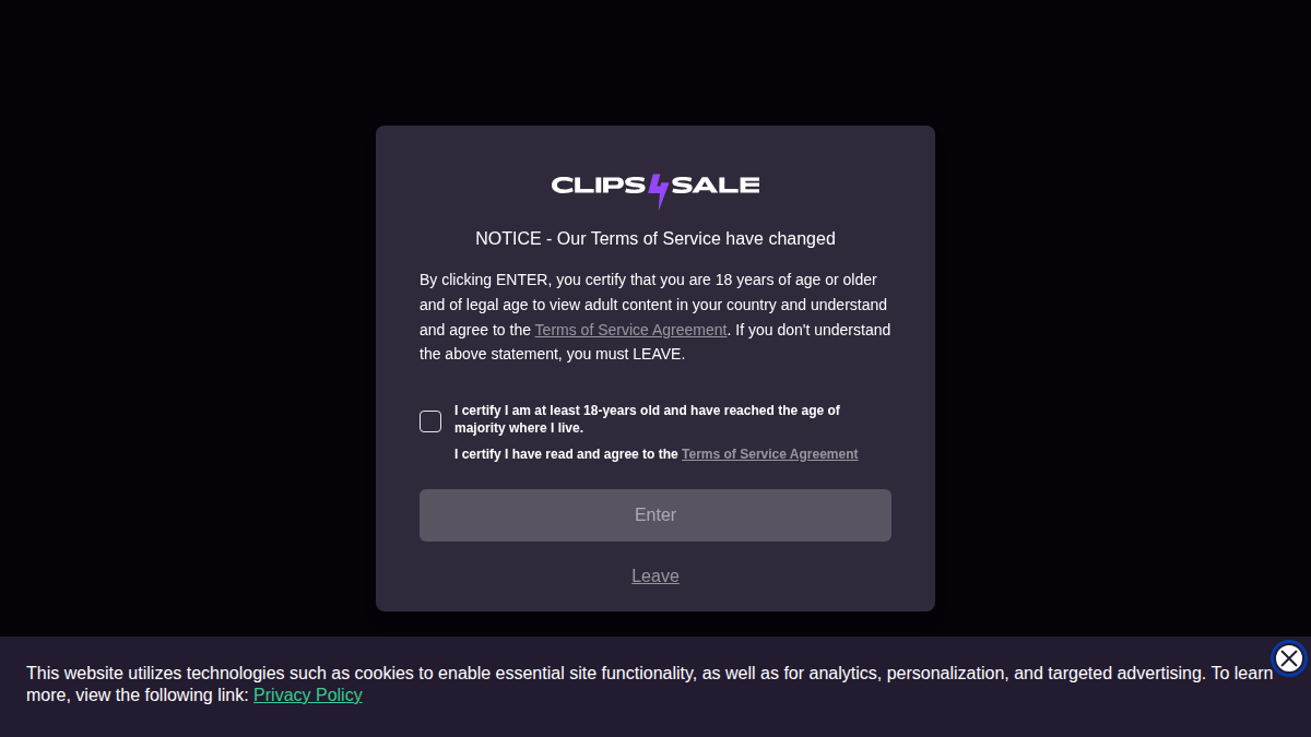 Clips4Sale · Previzualizare