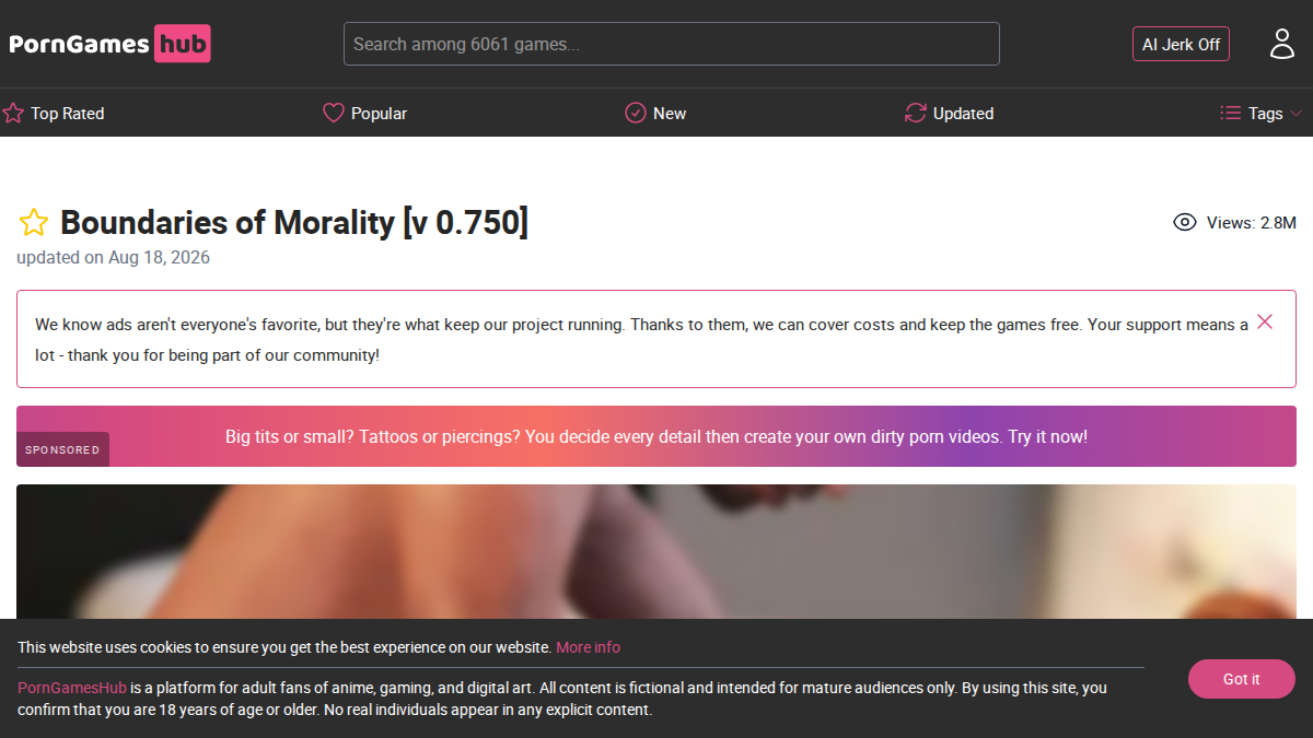 PornGamesHub · Previzualizare